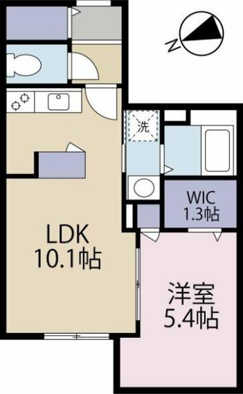 プライムコート 106 杉並区 1DKの物件写真