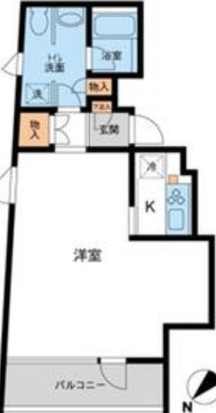 FLEG赤坂 0303 港区 Kの物件写真