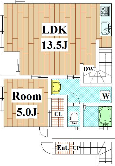 Ｃｏｒｔｉｌｅ中延 303A  品川区 1LDKの物件写真