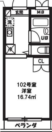 102号室の写真