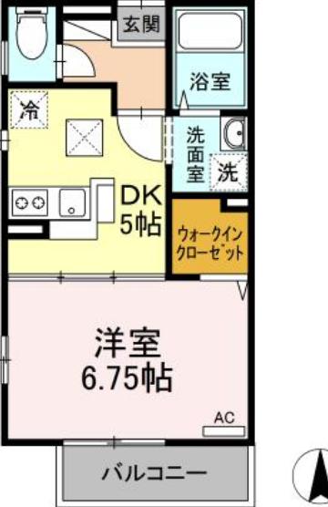 コンフォールV 202 大田区 DKの物件写真